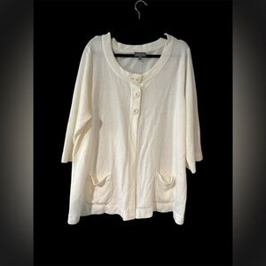 Essentials‎ Cream Knit Sweater